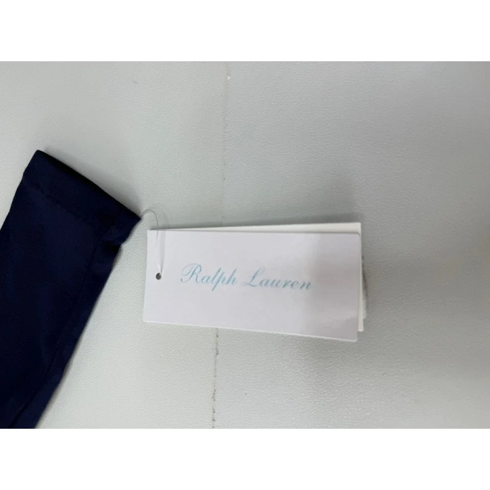 Ralph Lauren Baby 6M Navy Blue Nutcracker Embroidered Footed Sleeper NEW